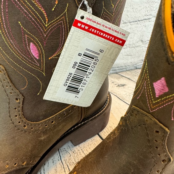 NWT GEMMA 8" WESTERN BOOT 9.0 - Picture 3 of 5